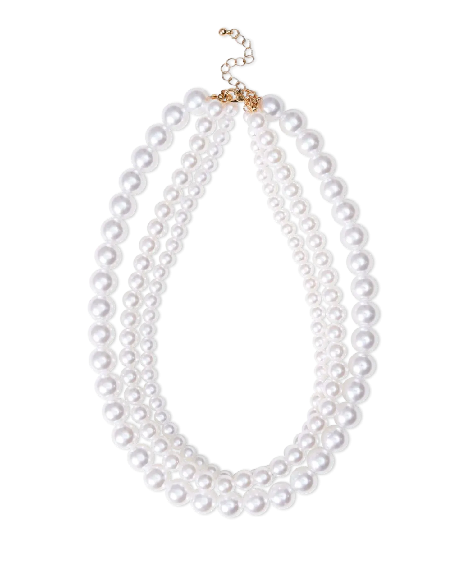 Bijou Brigitte Collier multirangs - Pure Pearl Sale