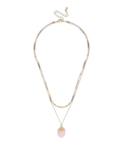 Bijou Brigitte Collier multirangs - Purple Gemstone Outlet