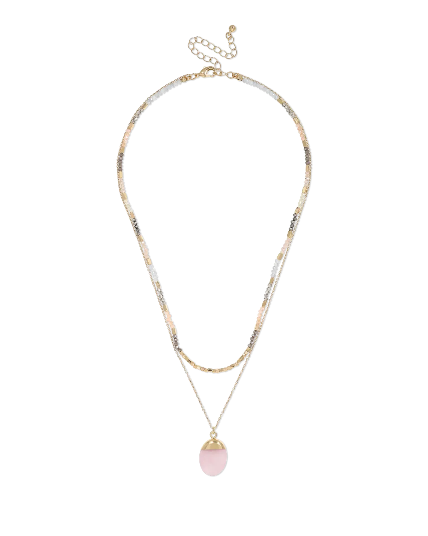Bijou Brigitte Collier multirangs - Purple Gemstone Outlet