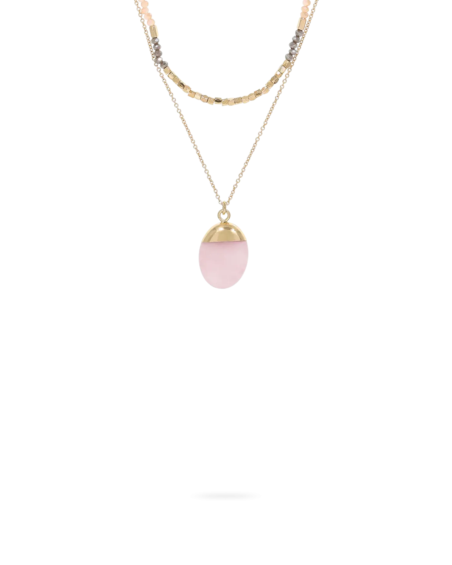 Bijou Brigitte Collier multirangs - Purple Gemstone Outlet