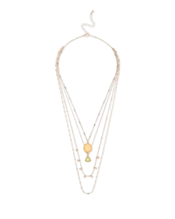 Bijou Brigitte Collier multirangs - Rhinestone Shine Online