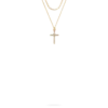 Bijou Brigitte Collier multirangs - Shiny Cross