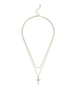 Bijou Brigitte Collier multirangs - Shiny Cross