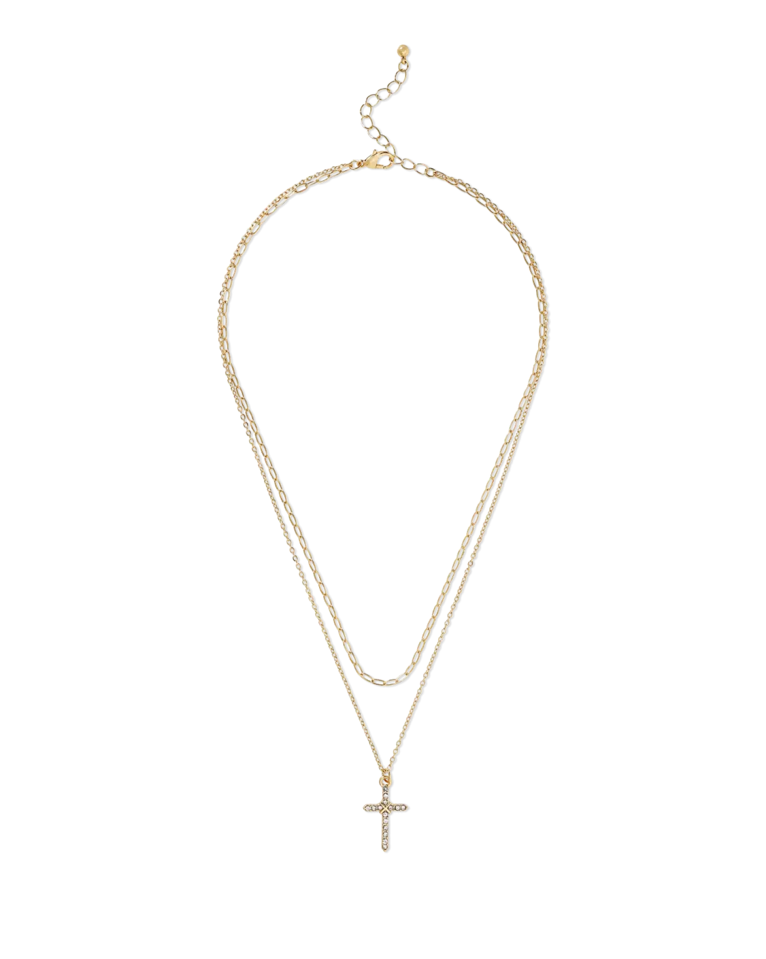 Bijou Brigitte Collier multirangs - Shiny Cross