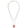 Bijou Brigitte Collier multirangs - Shiny Strawberry Outlet