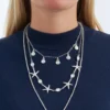 Bijou Brigitte Collier multirangs - Silver Shore Clearance