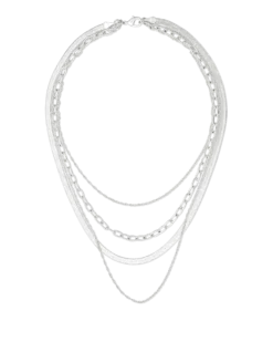 Bijou Brigitte Collier multirangs - Silver Shine Discount