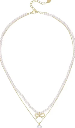 Bijou Brigitte Collier multirangs - Small Bow Hot