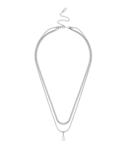 Bijou Brigitte Collier multirangs - Steel Flicker Discount