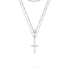 Bijou Brigitte Collier multirangs - Steel Grace Discount