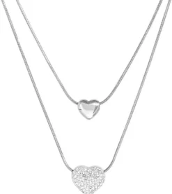 Bijou Brigitte Collier multirangs - Steel Heart Clearance