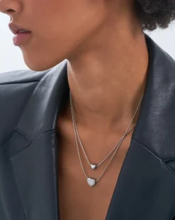 Bijou Brigitte Collier multirangs - Steel Heart Clearance