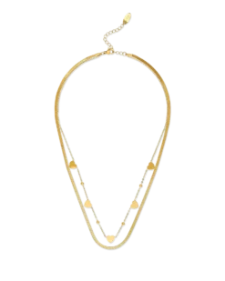 Bijou Brigitte Collier multirangs - Steel Hearts New