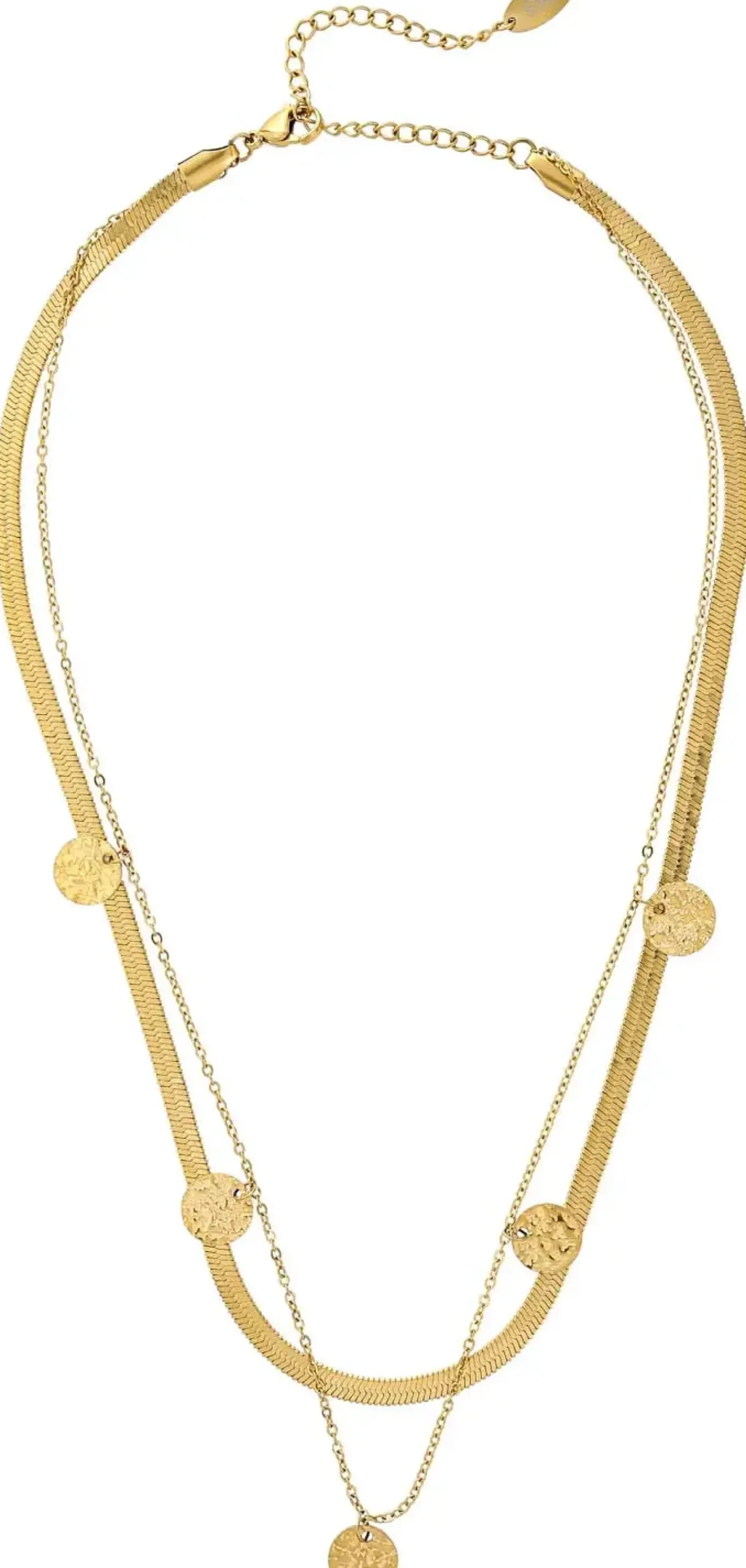 Bijou Brigitte Collier multirangs - Steel Plates Outlet