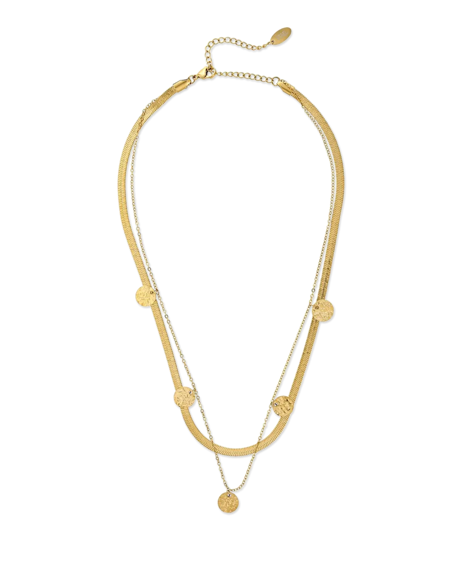 Bijou Brigitte Collier multirangs - Steel Plates Outlet
