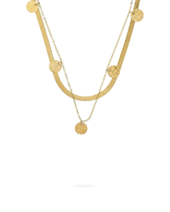 Bijou Brigitte Collier multirangs - Steel Plates Outlet