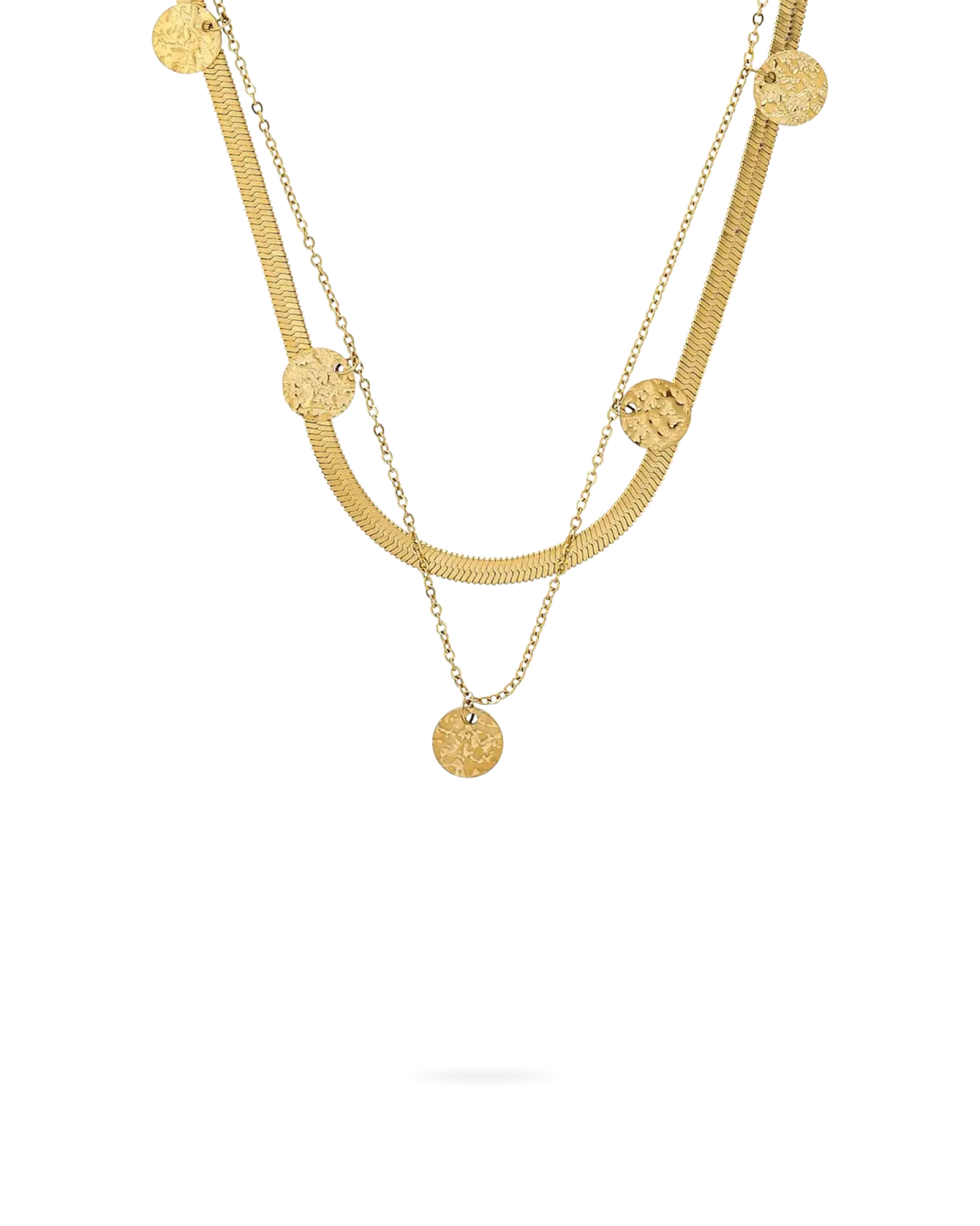 Bijou Brigitte Collier multirangs - Steel Plates Outlet