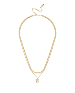 Bijou Brigitte Collier multirangs - Steel Rectangle Online