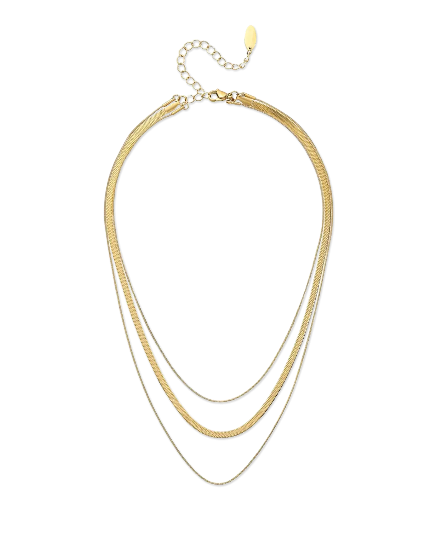 Bijou Brigitte Collier multirangs - Steel Spark Online