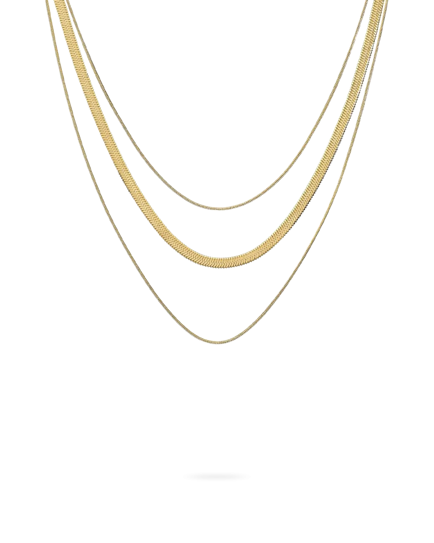 Bijou Brigitte Collier multirangs - Steel Spark Online