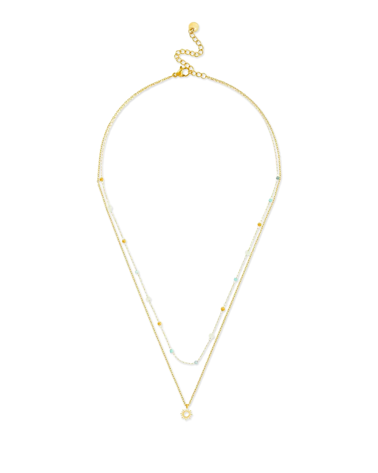 Bijou Brigitte Collier multirangs - Steel Sun Online