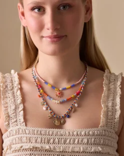 Bijou Brigitte Collier multirangs - Summer Colors New