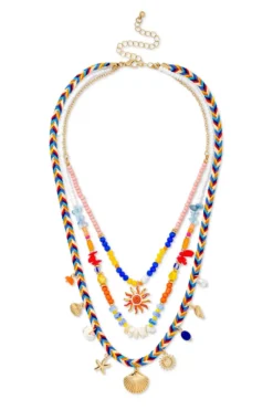 Bijou Brigitte Collier multirangs - Summer Colors New