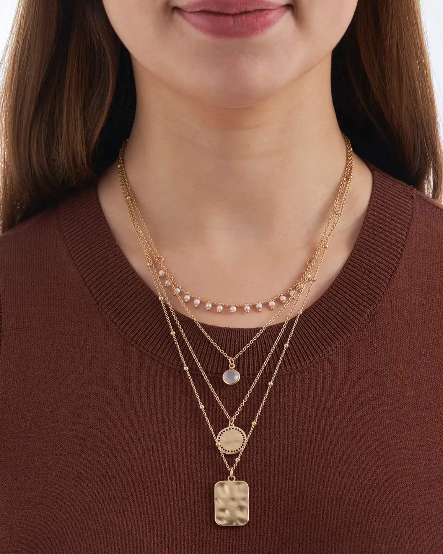 Bijou Brigitte Collier multirangs - Summer Four New