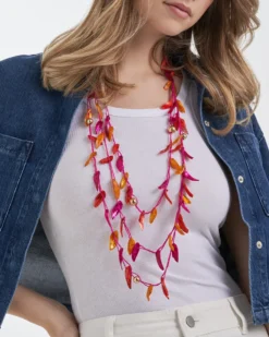 Bijou Brigitte Collier multirangs - Sunset Harmony New