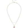 Bijou Brigitte Collier multirangs - Sweet Cherry Hot