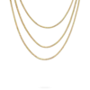 Bijou Brigitte Collier multirangs - Triple Glow Outlet