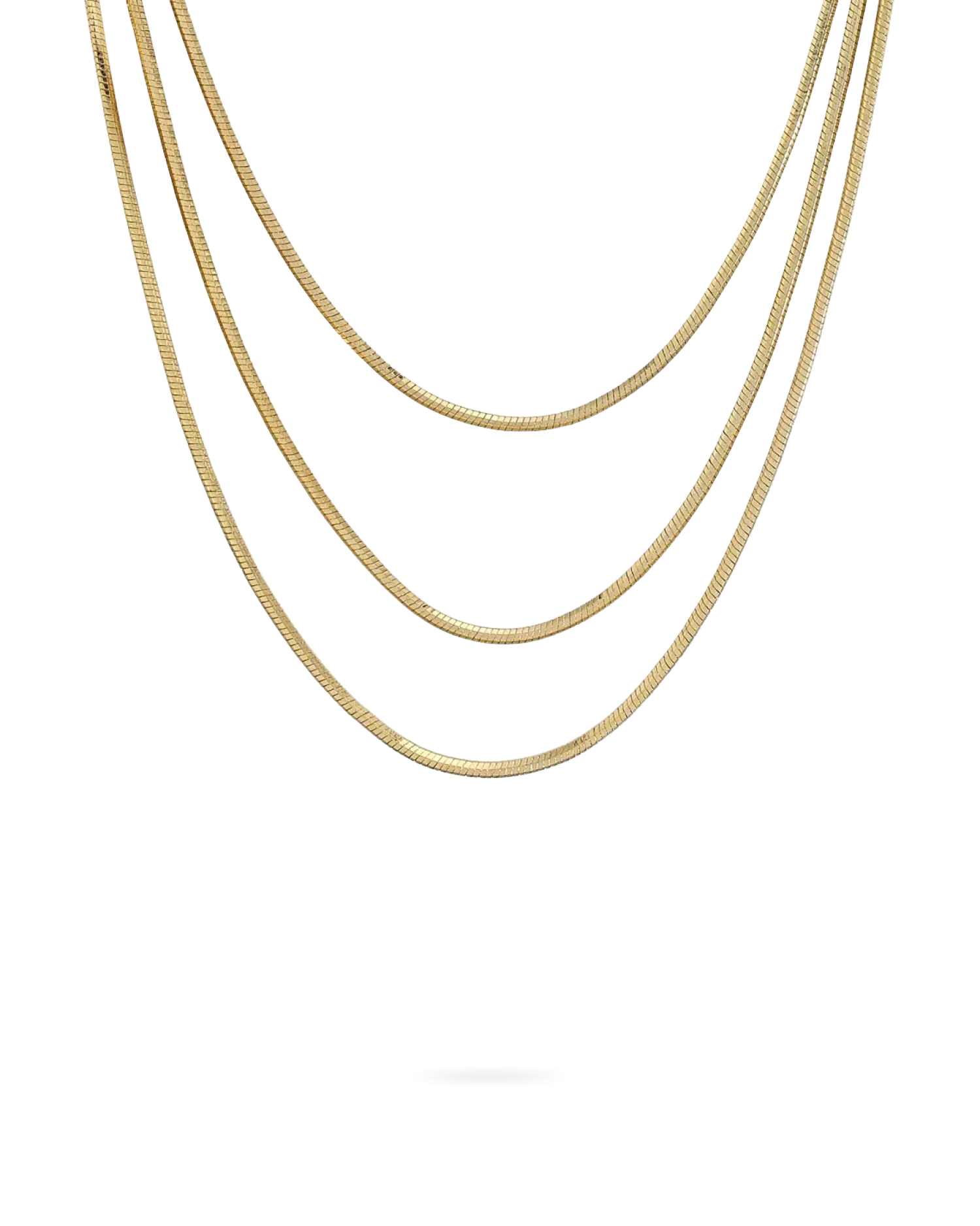 Bijou Brigitte Collier multirangs - Triple Glow Outlet