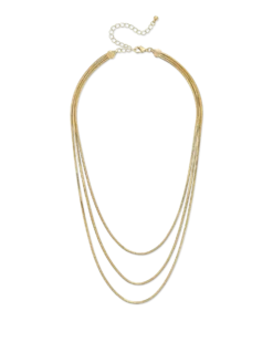 Bijou Brigitte Collier multirangs - Triple Glow Outlet