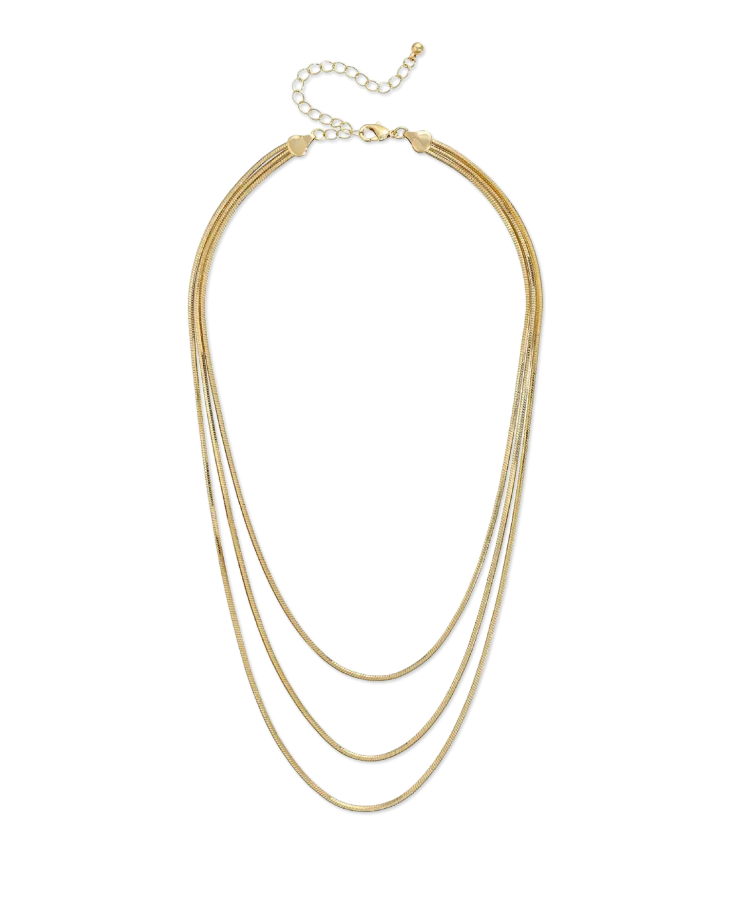 Bijou Brigitte Collier multirangs - Triple Glow Outlet