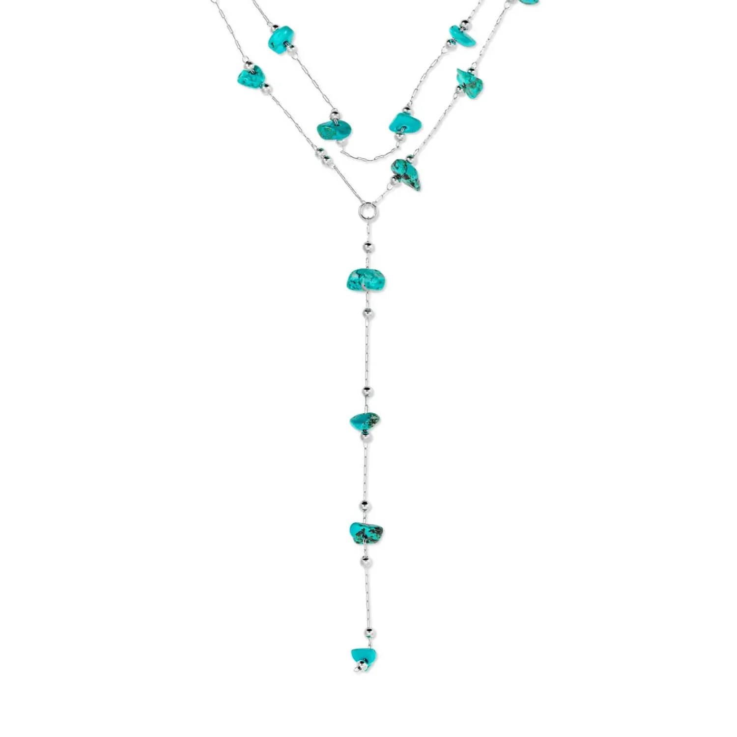 Bijou Brigitte Collier multirangs - Turquoise Flow Best