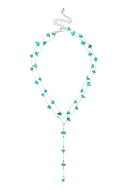 Bijou Brigitte Collier multirangs - Turquoise Flow Best