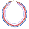 Bijou Brigitte Collier multirangs - Vibrant Rows Sale