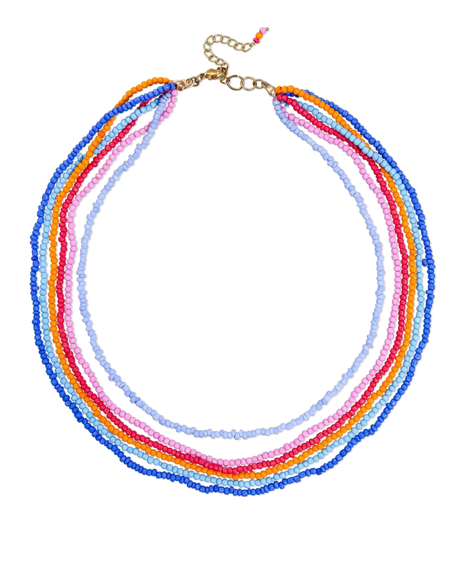 Bijou Brigitte Collier multirangs - Vibrant Rows Sale