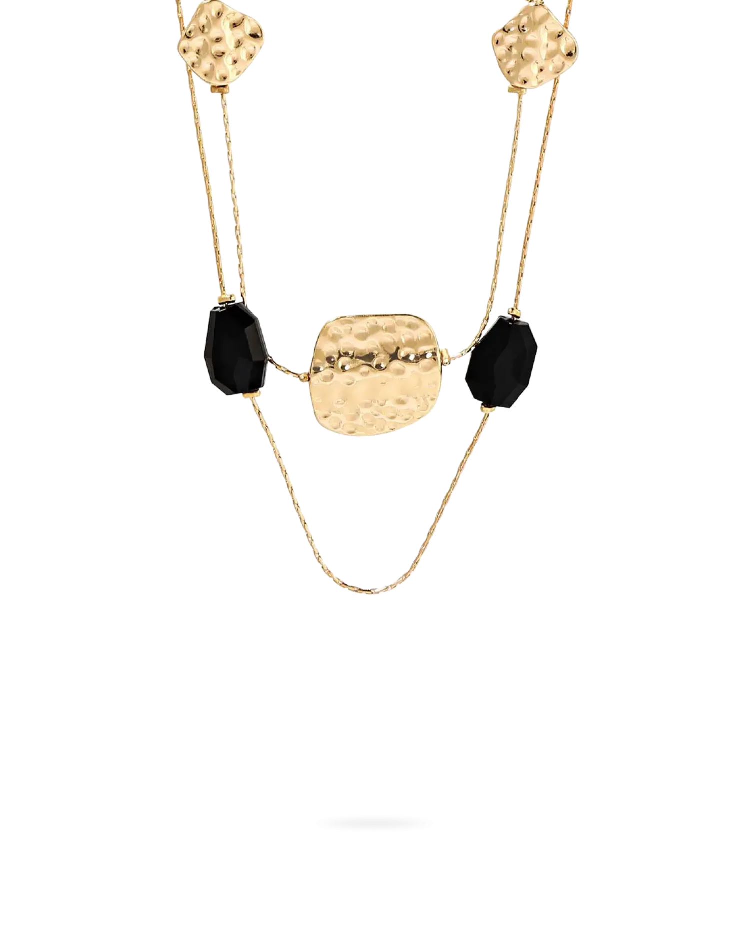 Bijou Brigitte Collier multirangs - Vintage Gleam New