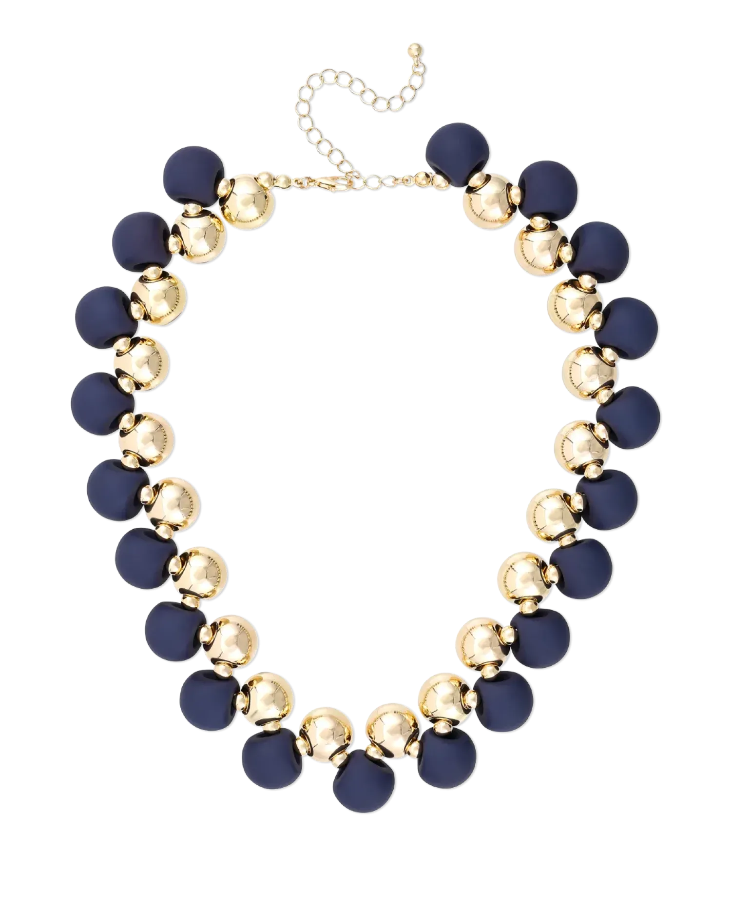 Bijou Brigitte Collier - Navy Pearls Discount