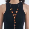 Bijou Brigitte Collier - Orange Bloom Clearance