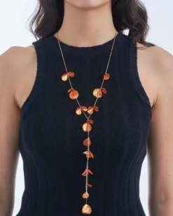 Bijou Brigitte Collier - Orange Bloom Clearance