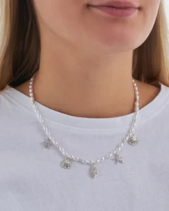 Bijou Brigitte Collier - Pearl Shells Clearance