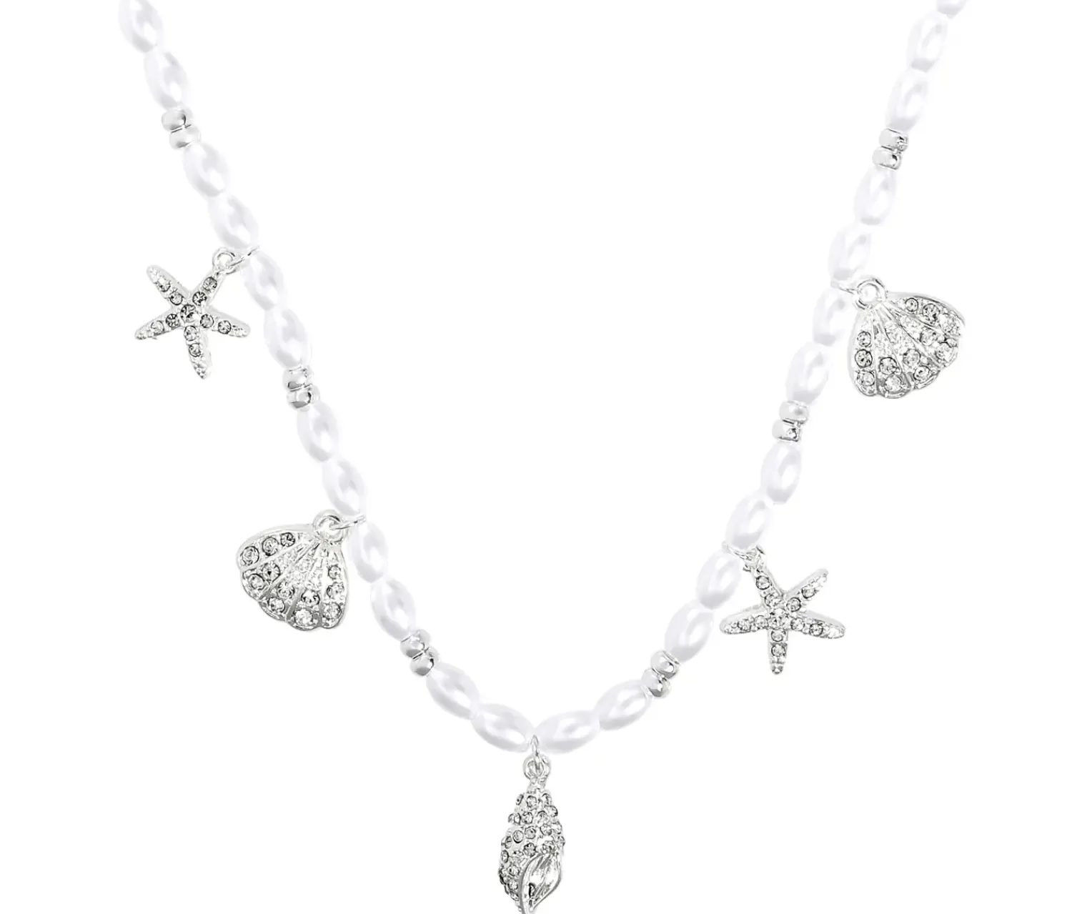 Bijou Brigitte Collier - Pearl Shells Clearance