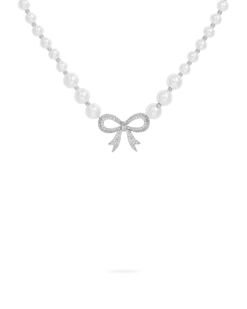 Bijou Brigitte Collier - Pearly Bow Best