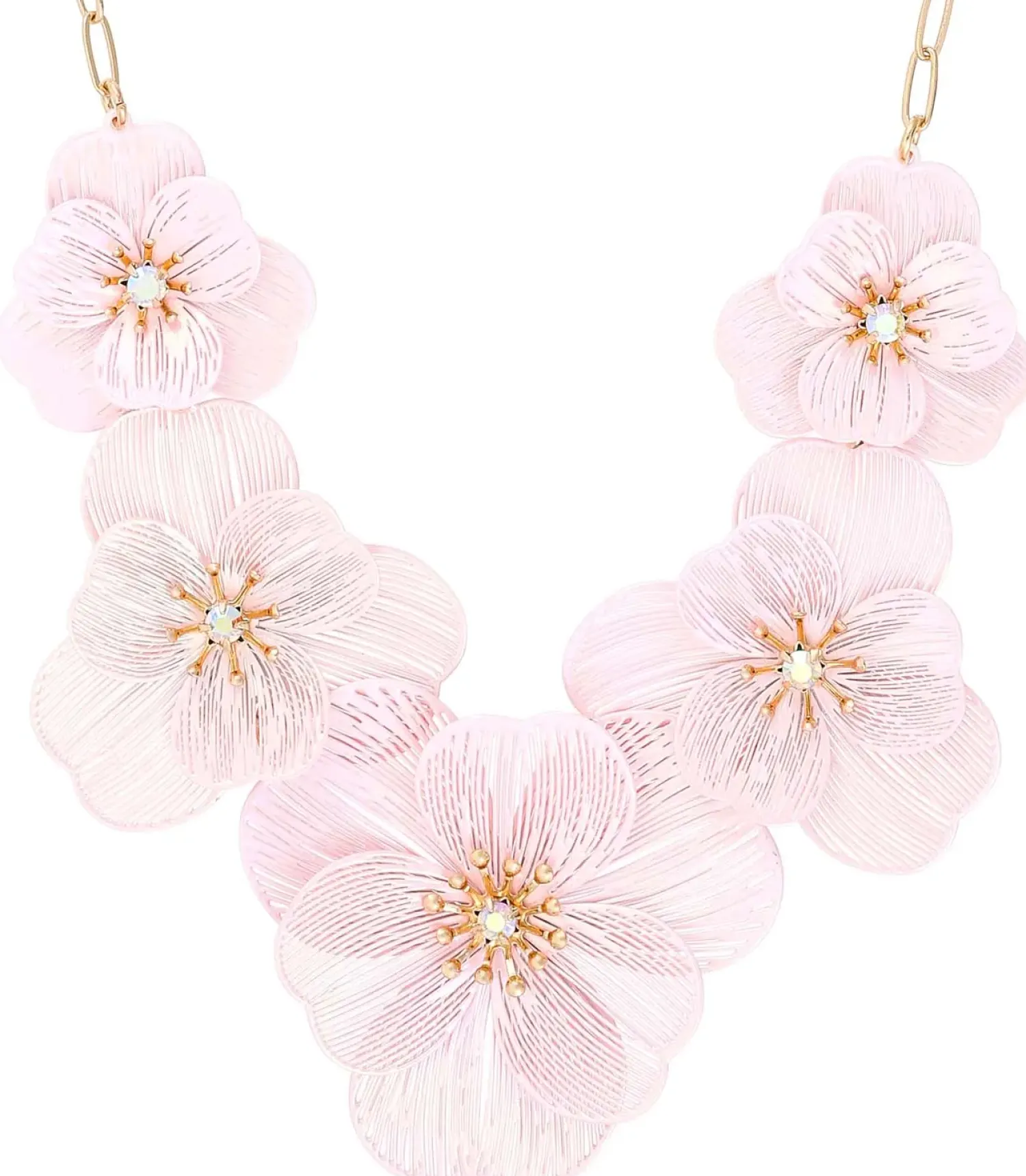 Bijou Brigitte Collier - Pink Pastel New