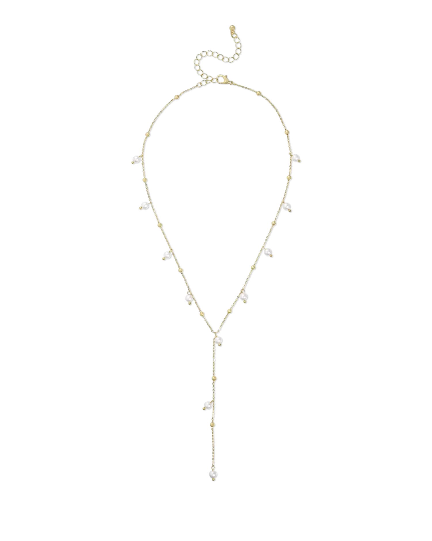 Bijou Brigitte Collier - Plated Pearls New