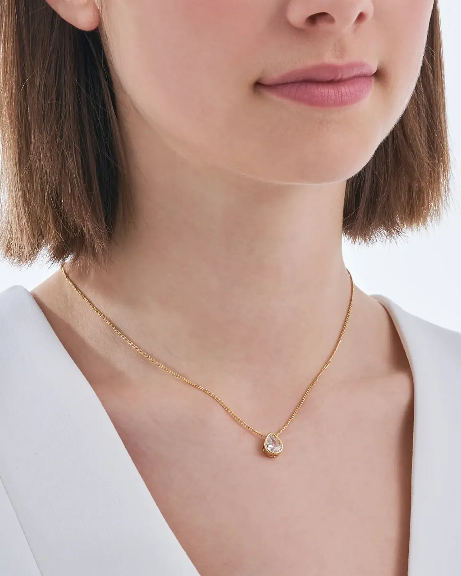 Bijou Brigitte Collier - Plated Tear Outlet