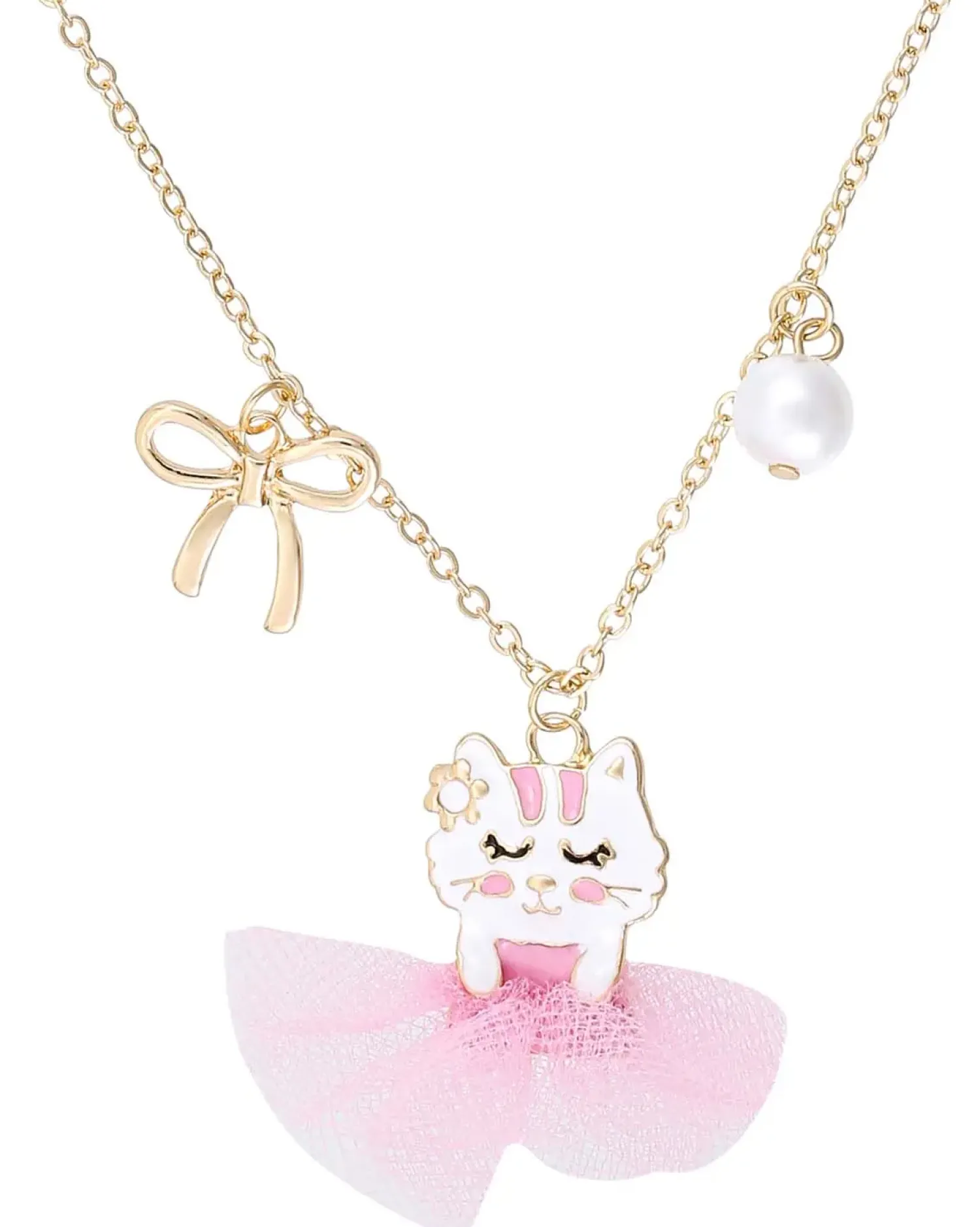 Bijou Brigitte Collier pour enfant - Pink Ballet