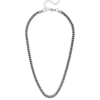 Bijou Brigitte Collier pour homme - Antique Silver Sale